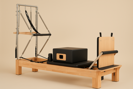 Reformer avec tour en bois