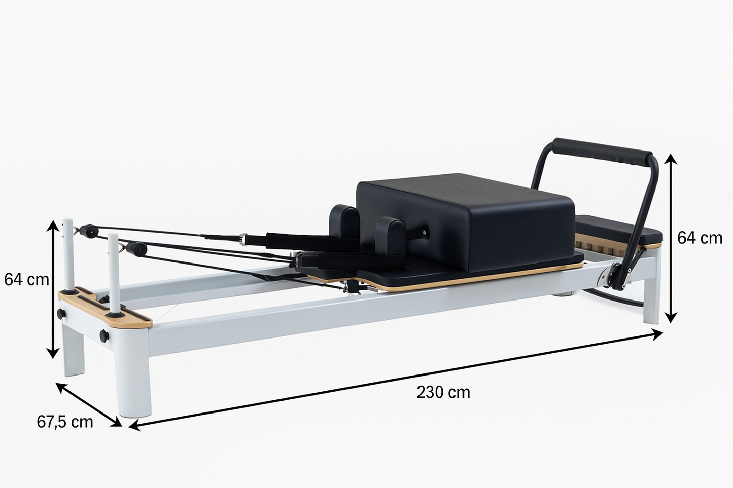 Reformer blanc en aluminium