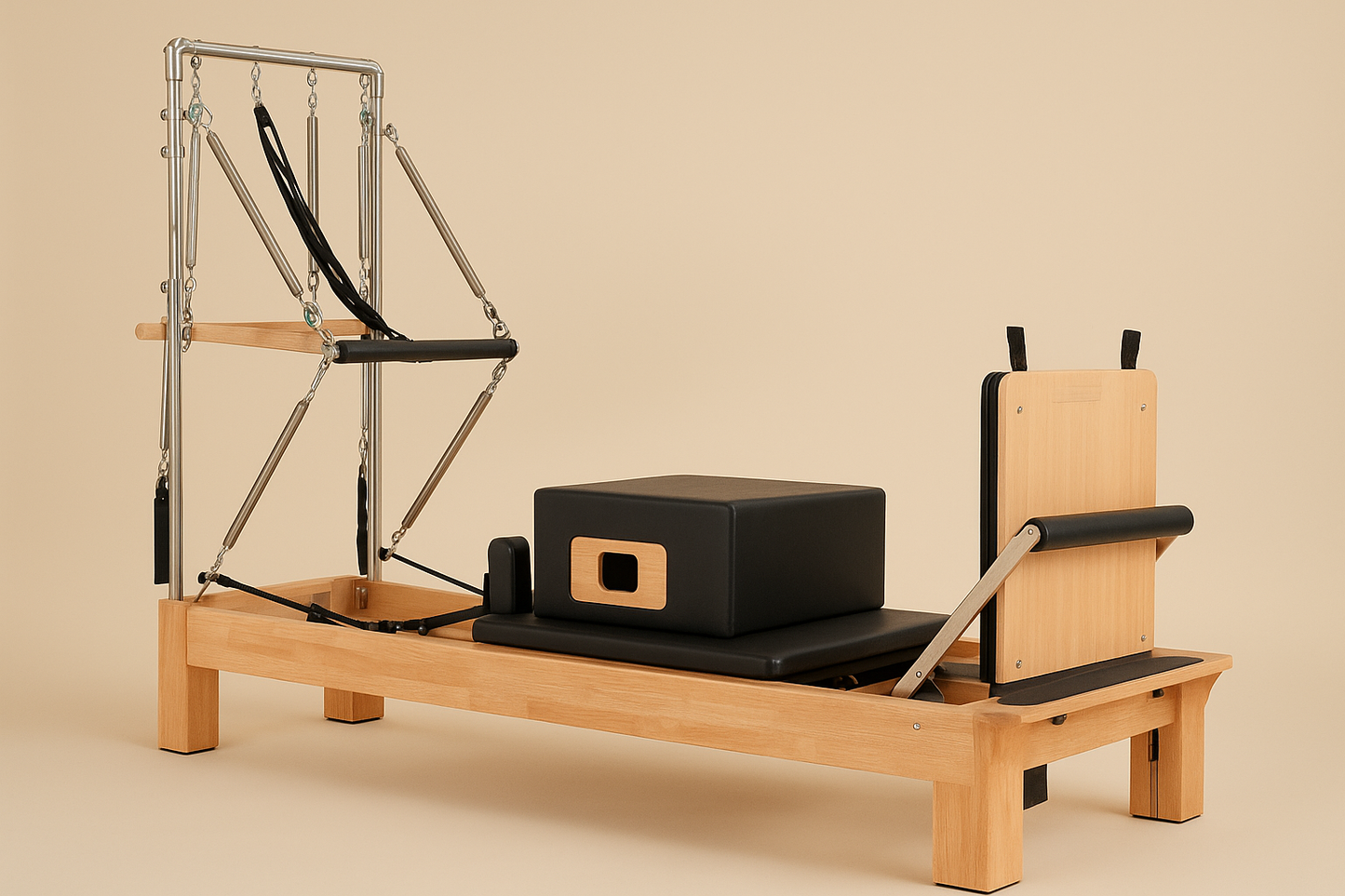Reformer avec tour en bois